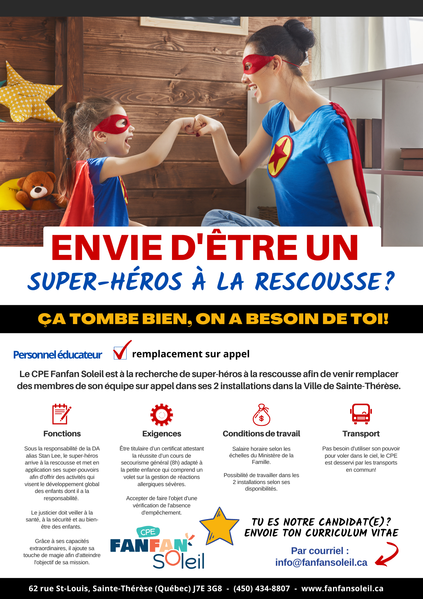 Section emploi