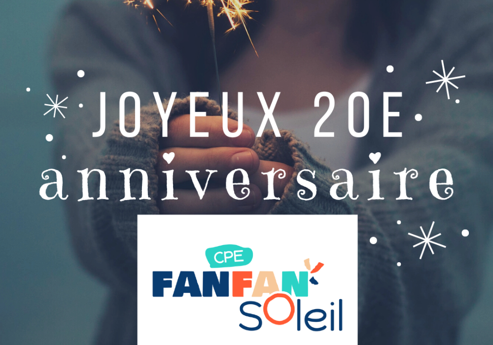 Bon 20e anniversaire Fanfan Soleil! 
